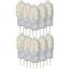 OPTONICA Lampadina led spillo g4 2watt resa 18watt risparmio energetico 4500k pezzi 10