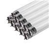 OPTONICA Tubo led t8 18watt 120cm vetro attacco g13 risparmio energetico 3000k pezzi 10