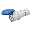 GEWISS Presa mobile diritta industriale blu 2p+t 16a monofase 220v ip44 gw62004h