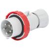 GEWISS Spina mobile diritta industriale rossa 3p+n+t 16a trifase 380v ip67 gw60031h