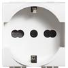 Bticino living light presa schuko bivalente bianca tedesco italiano n4140/16