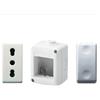 Gewiss interruttore gw20571 presa bivalente gw20203 scatola parete ip40 gw27002