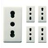 GEWISS Presa bivalente bipasso 10/16a serie gewiss gw20203 pezzi 5