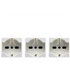 GEWISS Presa schuko bivalente standard tedesco italiano serie gewiss gw20246 pezzi 3