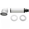 BOSCH Kit base scarico fumi c13x coassiale 60/100mm bianco bosch 7738112499