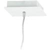INTEC LIGHT Kit sospensione pannello led cavo 1,5 m scatola connessione 120x120x60mm