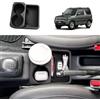 Coleya Vano Portaoggetti per Bracciolo Compatibile con Suzuki Jimny JB23 JB33 1998-2018 (MT), Scatola Portaoggetti, Jimny Accessori Organizer per Braccioli con Tappetino Antiscivolo (Nero)