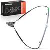 Frankberg Alzacristallo Meccanismo alzacristallo Manuale Anteriore sinistro senza piastra 4/5-Porte 2-Porte Compatibile con Golf II 19E 1G1 P.a.s.s.a.t 32B Replace# 191837401