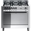 Lofra MG96MF/C - Cucina 90x60 - 5 Fuochi Gas - Forno Elettrico Ventilato - INOX