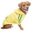 Eastlion Felpa Cane Vestiti Cappotto Caldo Felpe con Cappuccio Maglione per Cucciolo di Cane Piccolo in Cotone Costumi Abbigliamento per Animali Domestici,Giallo XS