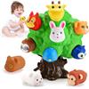 iKidiki Gioco Bambino 1 2 3 Anni, Giochi Educativi Montessori 2 3 Anni Regali Bambino 1-3 Anni Giocattoli Bambino 1-3 Anni Giochi Sensoriali Costruzioni per Bambini 1 Anno Compleanno Regalo Bambina 2 Anni