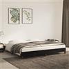 Coavain Aggiorna Giroletto Nero 200x200 cm in Velluto Rete Singola Letti a Soppalco una Piazza e Mezza Vestiletto Matrimoniale Contenitore Bed Frame Coprirete Divano Letto Angolare