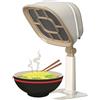 SZSXYBZ Mini cappa aspirante per uso domestico, angolo regolabile di 66°, altezza a 6 segmenti, 3200 giri/min, per cucina, pentola calda e barbecue