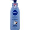 Nivea Fluida Corpo Vellutante Pump Burro di Karite, 500ml