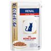 Royal Canin Veterinary Diet Royal Canin V-Diet Renal Gatto Busta al Manzo - 85 g - KIT 12x PREZZO A CONFEZIONE