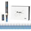 Lazzybeauty Dr.pen A8S, Penna Professionale per Microneedling con 22 Aghi, Dispositivo di Bellezza per Microneedling Elettrico Kit di Cura della Pelle per Ridurre Gonfiore, Rimuovere Pori e Trattare l'Acne