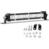 RIGIDON 18 cm 30 W Faro di Lavoro Led Light Barre, Fila Unico 12 V 24 V Faretto LED Auto Impermeabile per 4 x 4 Auto Trattore Barca, 6000 K Bianco Fendinebbia