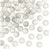 OLYCRAFT 46 perline di pietra naturale selenite naturale pietra preziosa ronperle sciolte pietra preziosa ronsfuso perle guarigione energetica per bracciale collana fabbricazione artigianale