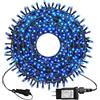 wisdom line Catena Luminosa, 50 m 1000 LED per Natale, Esterni/Interni, 8 Modalità, Luci Impermeabili per Albero, Giardino, Terrazza, Matrimonio, Festa (400ledblue)