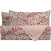 Mahome Set Lenzuola Letto Matrimoniale 100% Cotone PERCALLE - Completo Letto Pregiato Cotone Morbido (Bangkok Natural)