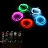 Sunboia AUDEW 1M x 5 diversi colori Neon Wire EL ghirlanda cavo con brillante Elettroluminescente Mucchio Per Box sera, partito, Matrimonio, Automobile / Ditta (Bianco + Rosa + Rosso + Verde + Blu)