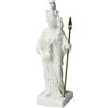 Generic Piccola statua Athena Minerva della dea greca romana in alabastro fuso, 16 cm