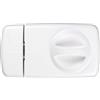 Abus Cerrojo sobreponer llave puntos blanco blister