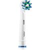 Oral-B Braun Oral-B 4210201207269 CrossAction - Testine di ricambio con protezione batterica, previene la crescita batterica sulle setole, 5 pezzi