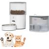Easy Pet Kit Distributore Automatico di Cibo 3L e Fontanella 2,5L Easy Pet