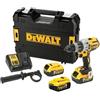 DeWalt trapano a percussione professionale 18 V incluse 3 batterie e valigetta