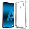 N NEWTOP Newtop Cover Compatibile per Samsung Galaxy A40, Posteriore Semi Rigida TPU Hard Clear Anti-Shock Custodia Antiurto Protettiva Trasparente Angoli Rinforzati
