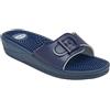 SCHOLL SHOES NEW MASSAGE PVC W NAVY BLUE 37