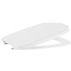 Roca A8019D000B Sedile e Coperchio Supralit, Collezione Debba, Square, Colore Bianco