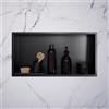 Viverso x wall nicchia a parete in acciaio inox La: 600 A: 300 mm, con telaio slim, VU9801BB, x wall [Accessori Bagno > Mensole Doccia]