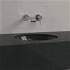 Villeroy & Boch Loop & Friends lavabo sottopiano, 4A5101R7, Loop & Friends pure black [Lavabi > Lavabi Sottopiano]