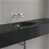 Villeroy & Boch Loop & Friends lavabo sottopiano, 4A5401R7, Loop & Friends pure black [Lavabi > Lavabi Sottopiano]