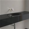 Villeroy & Boch Loop & Friends lavabo sottopiano, 4A5501R7, Loop & Friends pure black [Lavabi > Lavabi Sottopiano]
