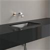 Villeroy & Boch Loop & Friends lavabo sottopiano, 4A5601R7, Loop & Friends pure black [Lavabi > Lavabi Sottopiano]