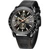 BENYAR BY Orologio Uomo Cronografo Analogico al Quarzo Impermeabile Luminoso Orologi Moda Sportivo Regalo per Uomo