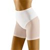 Wolbar Donna Slip Modellante A Vita Alta con Inserti in Mesh Mutande Pancera Contenitiva Design Confortevole E Invisibile per Modellare Una Silhouette Liscia E Snella, Beige,L