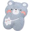 BQRKOTM 1 Pezzo Borsa Acqua Calda Mini, Bottiglia di Acqua Calda Carino Morbido, Borsa Acqua Calda Peluche Bambini, Ideale come Scaldamani e Scaldapiedi, Regalo Perfetto per Bambini e Donna