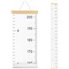 Misura Altezza Bambini Da Parete - Grafico Crescita Con Animali, 195cm, In Tela Resistente | Decorazione Removibile