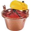 ARDES PAIOLO IN RAME PER POLENTA E MARMELLATE