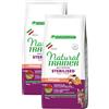 NATURAL TRAINER Kit Risparmio 2x10KG Natural Trainer Gatto Sterilised SALMONE