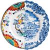 Seletti - Piatto da dessert Hybrid - Multicolore - Porcellana - Designer Studio CTRLZAK