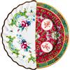 Seletti - Piatto da dessert Hybrid - Multicolore - Porcellana - Designer Studio CTRLZAK