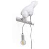 Seletti - Applique con presa Animaux - Bianco - Resina - Designer Marcantonio
