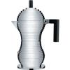 Alessi - Caffettiera espresso italiano Pulcina - Metallo - Ghisa di alluminio - Designer Michele de Lucchi