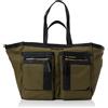 Desigual Bag, Accessori Borsa Shopping Nylon Donna, Verde, One Size