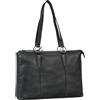 STILORD 'Pelin' Borsa Shopper Donna Vera Pelle Vintage Borsa a Tracolla Donna Grande Capacità Borse a Mano Cuoio Tote Bag Borsa Lavoro Donna Borsa per laptop 16 pollici, Colore:nero